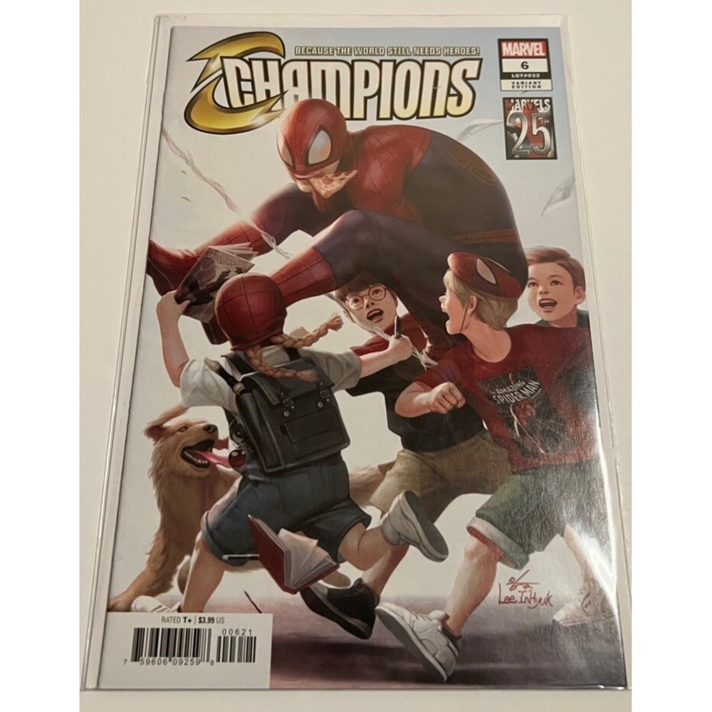 Champions 6 Marvel Comics Variant